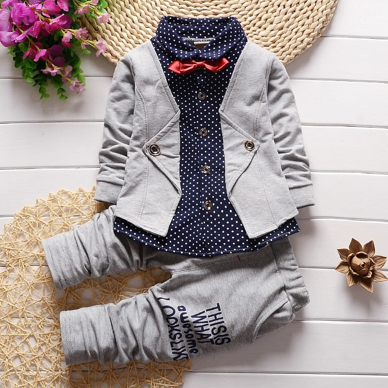 Gentleman baby boys clothing set