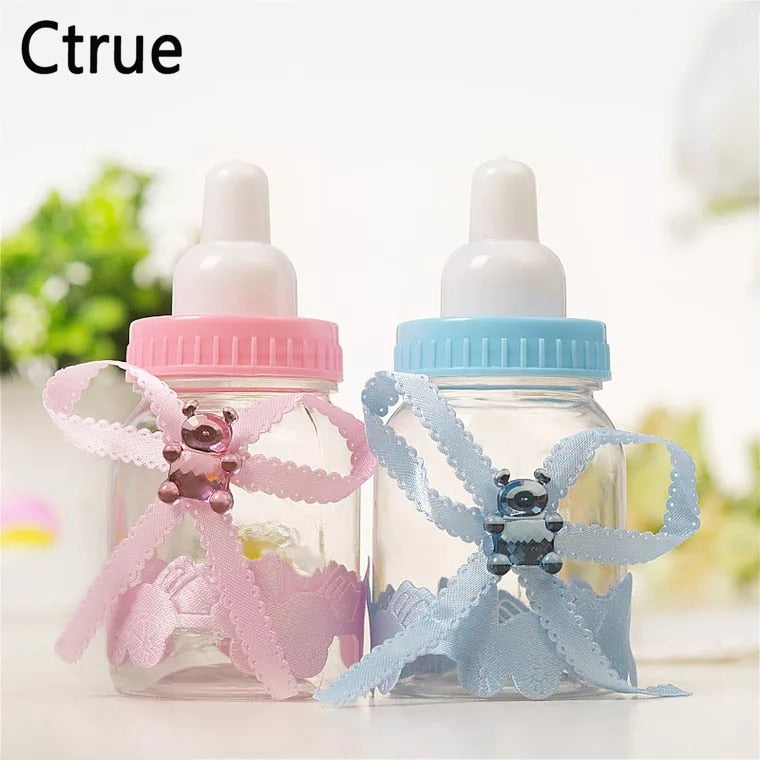 Pink Blue Baby bottle Candy box